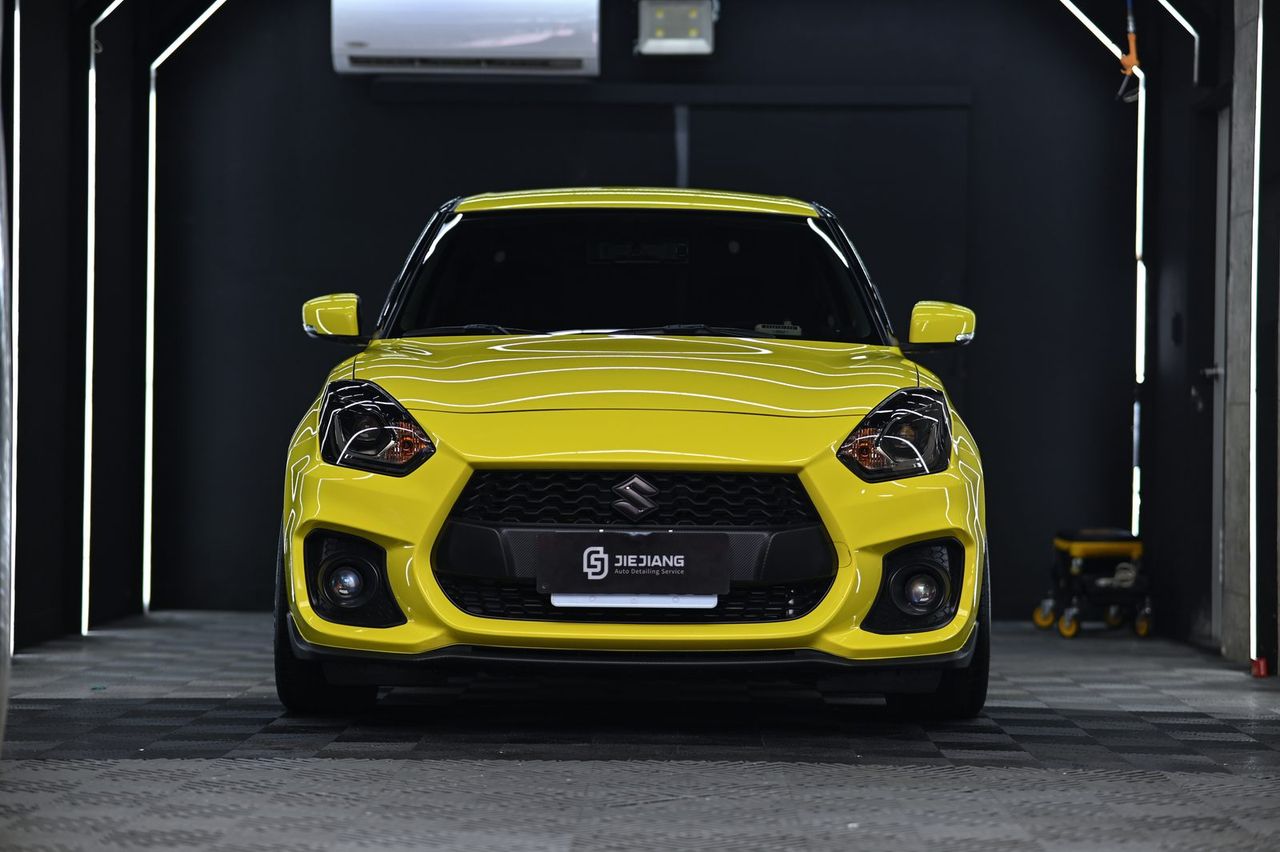 Suzuki Swift Sport 拋光與鍍膜完工與細節實拍 第 1 張（共 7 張）——捷匠北投店施工實錄