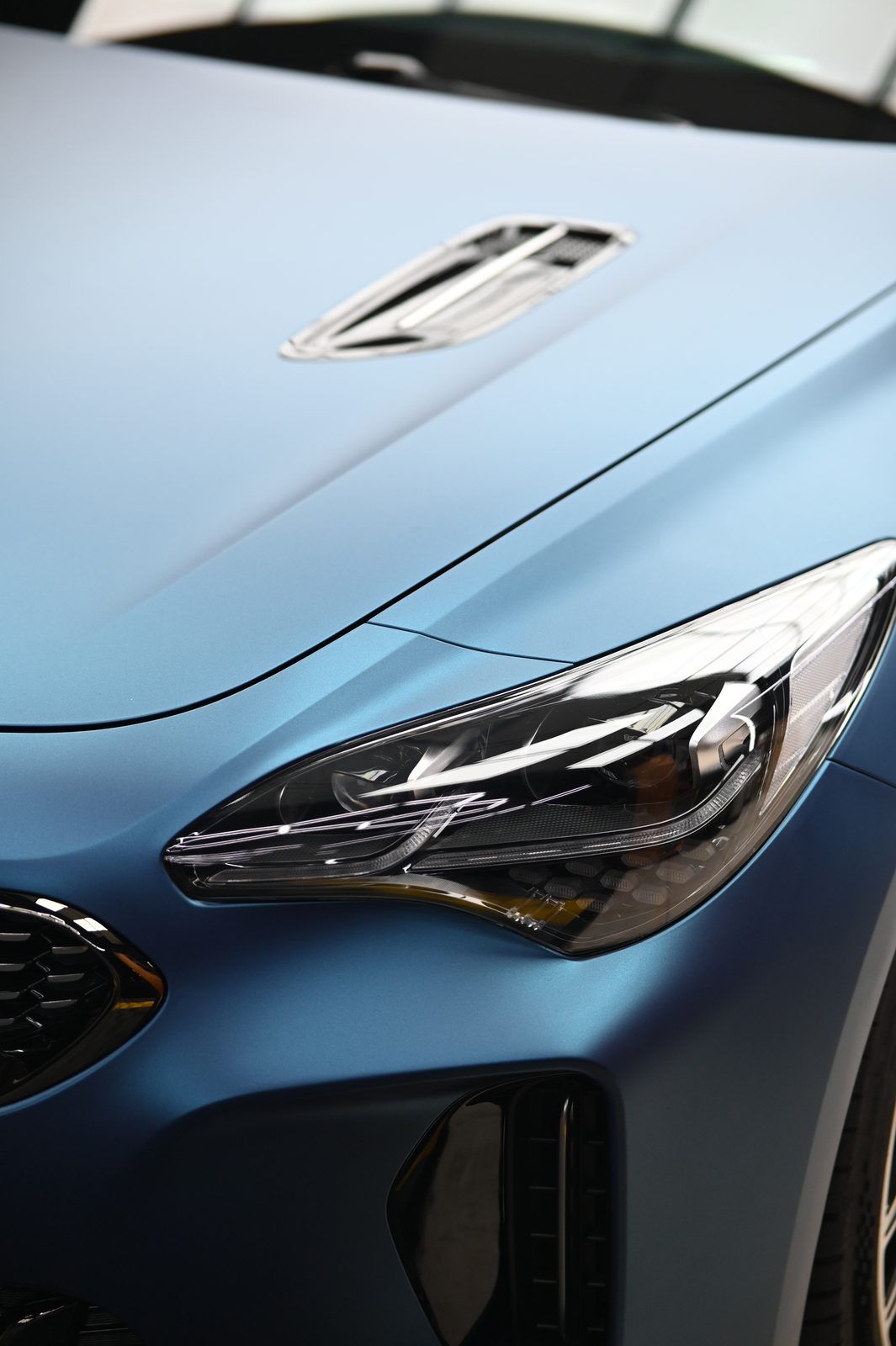 Kia Stinger 全車改色膜完工與細節實拍 第 7 張（共 7 張）——捷匠淡水旗艦店施工實錄