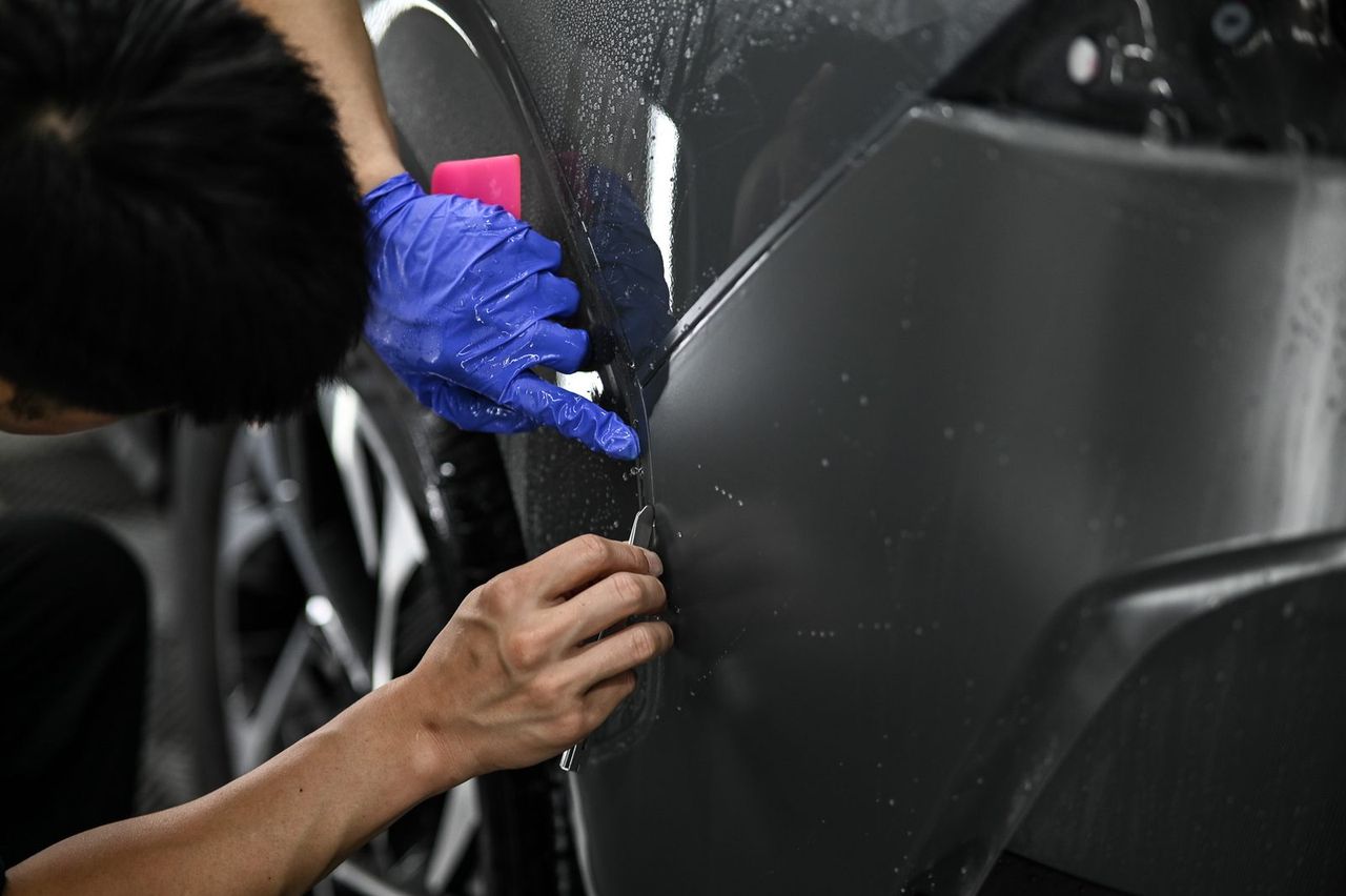 Hyundai Custin 改色犀牛皮完工與細節實拍 第 1 張(共 7 張)——捷匠北投店施工實錄
