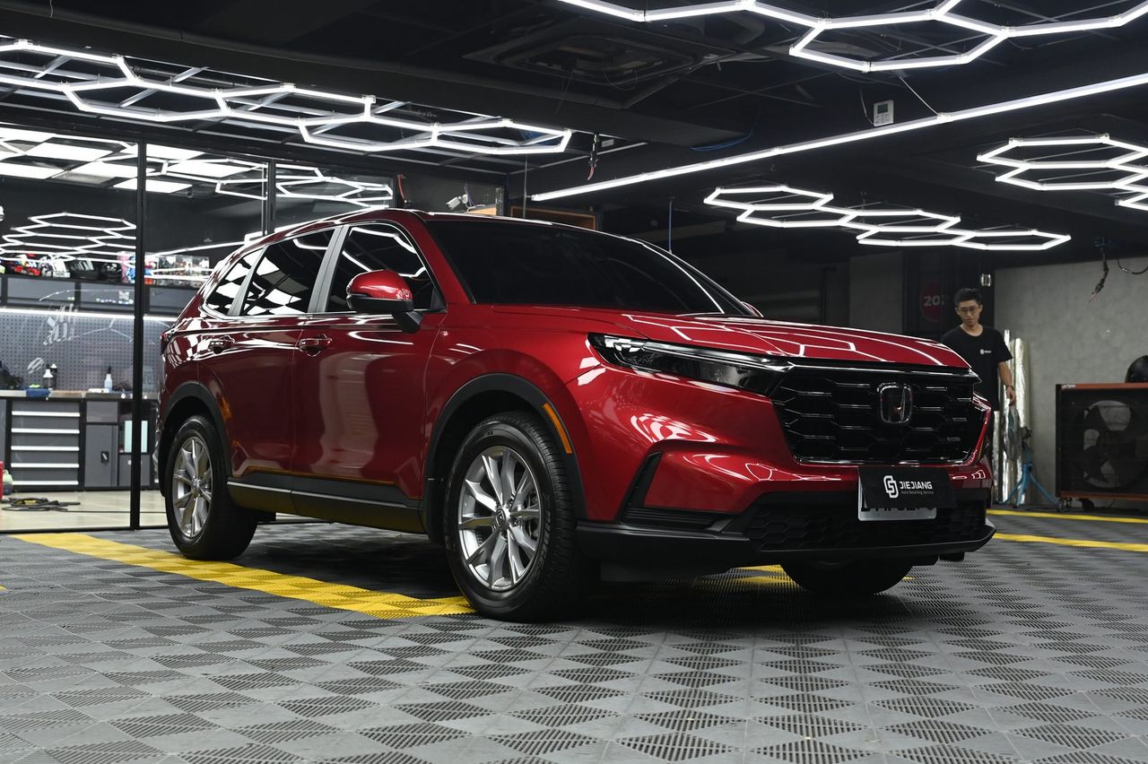 Honda CR-V 拋光與鍍膜完工與細節實拍 第 5 張(共 7 張)——捷匠淡水旗艦店施工實錄