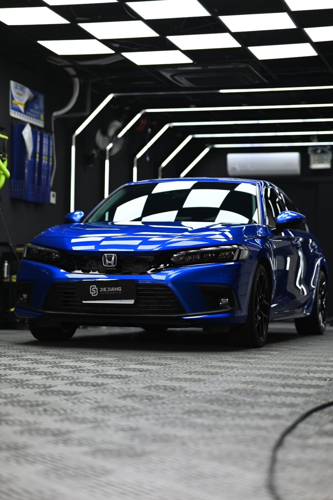 Honda Civic 拋光與鍍膜完工與細節實拍 第 6 張（共 7 張）——捷匠北投店施工實錄