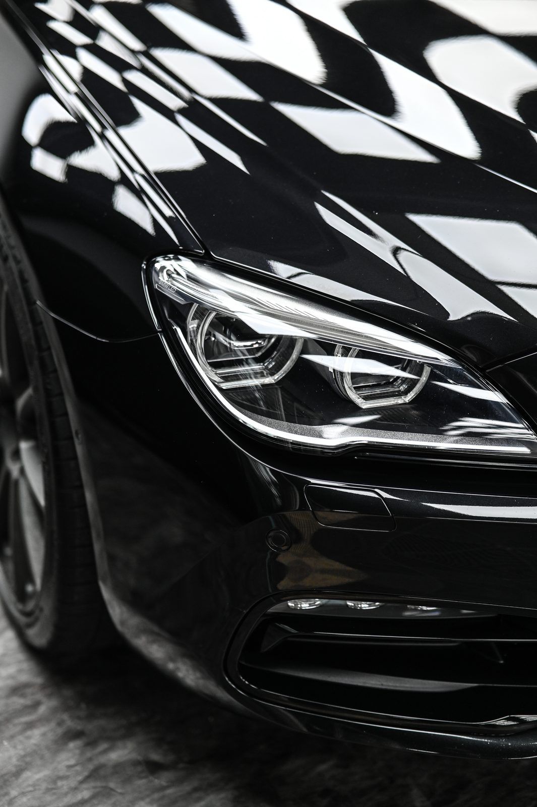 BMW 640i 拋光與鍍膜完工與細節實拍 第 3 張（共 7 張）——捷匠淡水旗艦店施工實錄