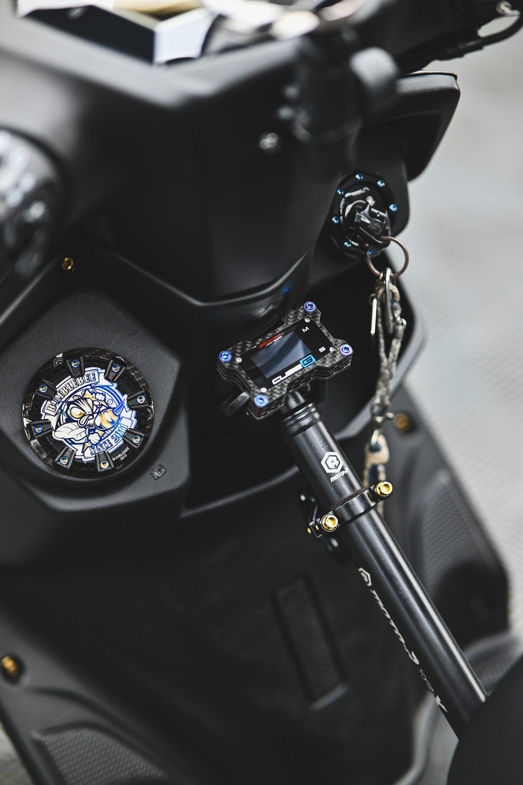 Yamaha 勁戰六代機車美容完工與細節實拍 第 4 張（共 7 張）——捷匠淡水旗艦店施工實錄