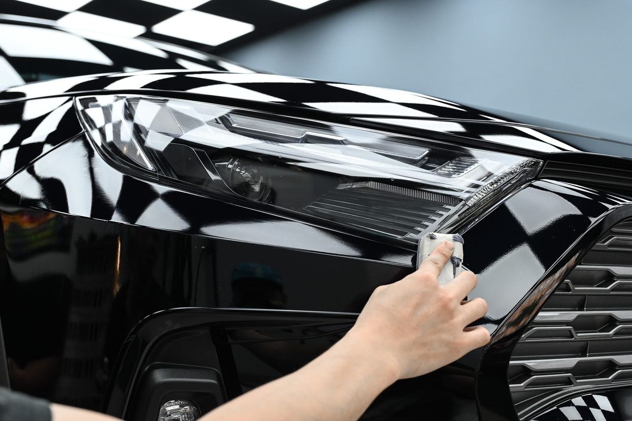 Toyota RAV4 漆面鍍膜完工與細節實拍 第 6 張（共 7 張）——捷匠施工實錄