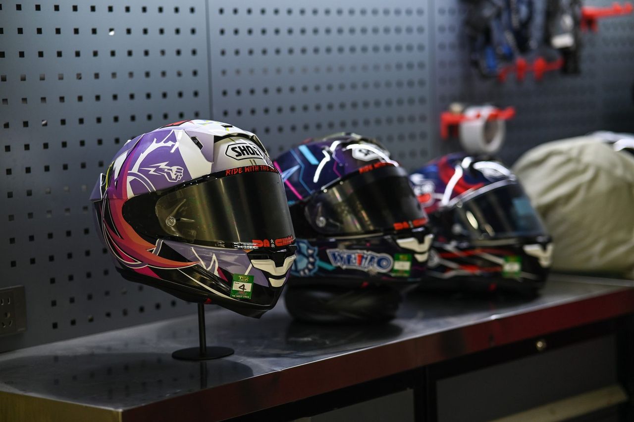 SHOEI X-Fifteen 機車美容完工與細節實拍 第 7 張(共 7 張)——捷匠淡水旗艦店施工實錄
