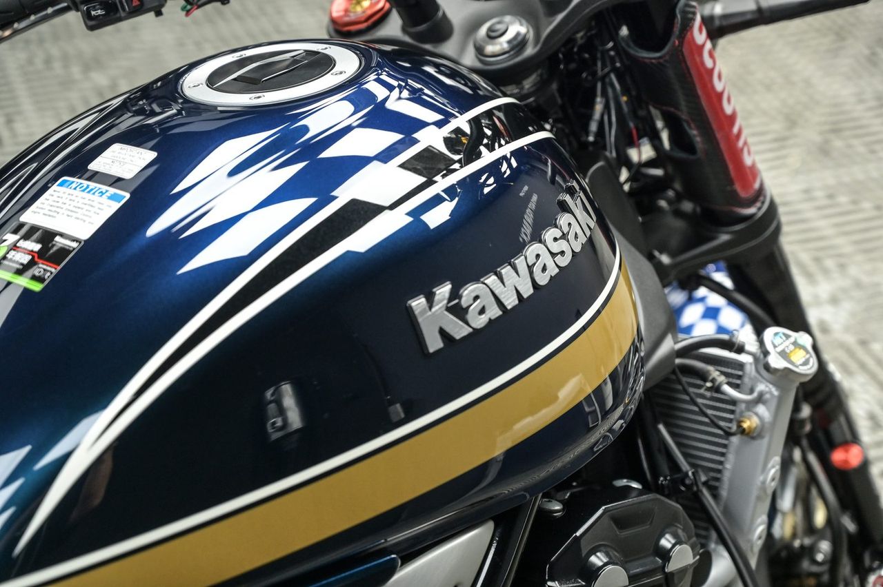 Kawasaki Z900RS 機車美容完工與細節實拍 第 1 張(共 6 張)——捷匠淡水旗艦店施工實錄