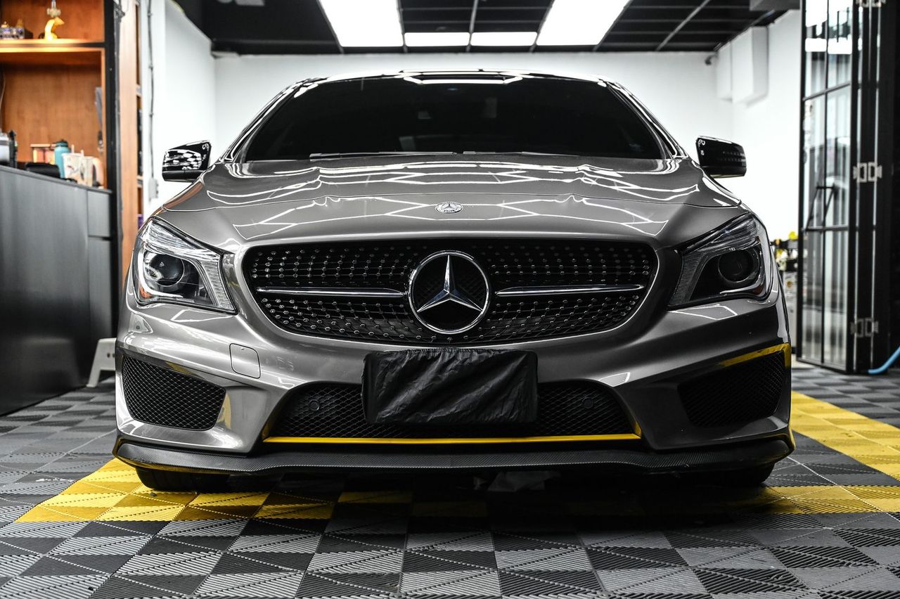 Mercedes-Benz CLA 全車改色膜完工與細節實拍 第 6 張(共 7 張)——捷匠淡水旗艦店施工實錄