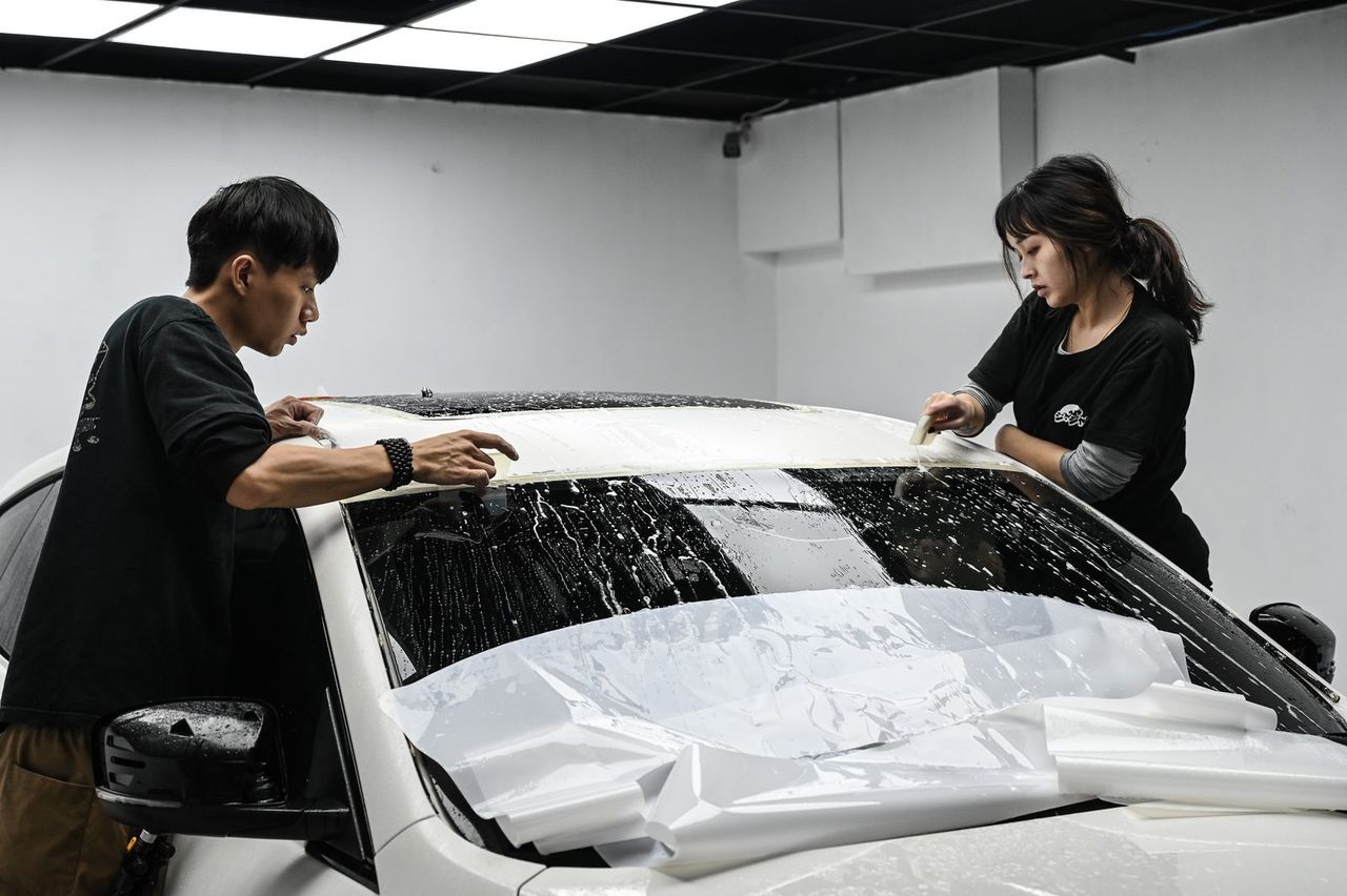 Maserati Levante 全車犀牛皮完工與細節實拍 第 2 張(共 7 張)——捷匠淡水旗艦店施工實錄