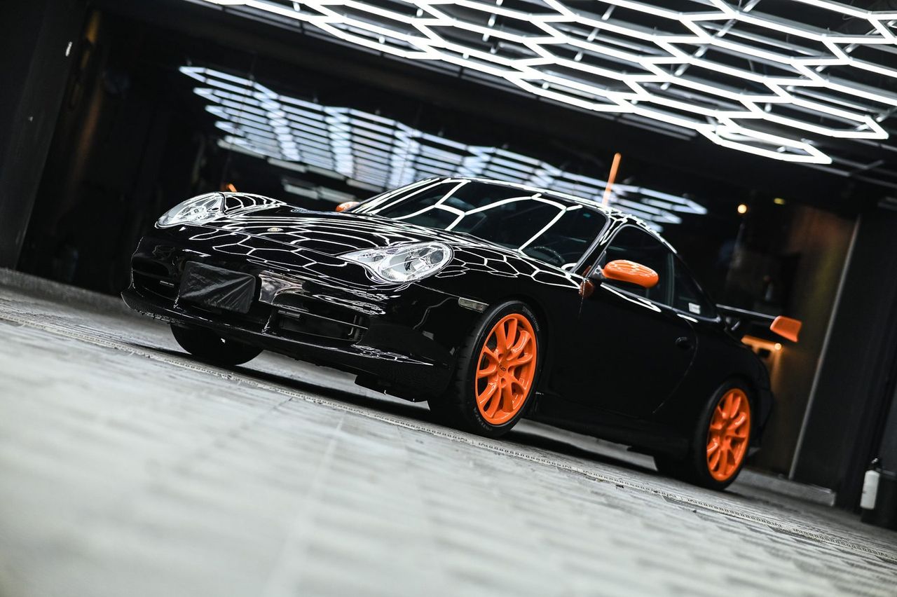 Porsche 911 GT3 洗車打蠟完工與細節實拍 第 3 張（共 7 張）——捷匠淡水旗艦店施工實錄