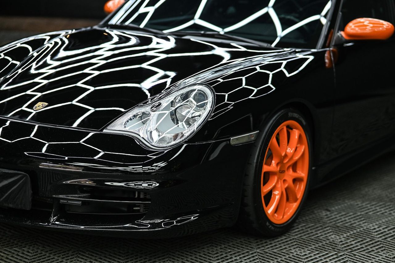 Porsche 911 GT3 洗車打蠟完工與細節實拍 第 5 張（共 7 張）——捷匠淡水旗艦店施工實錄