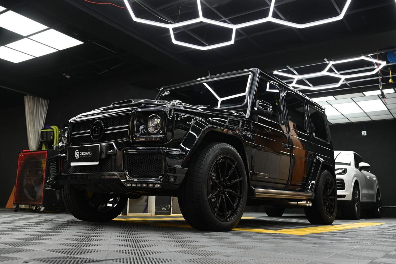 Mercedes-Benz G-Class 漆面鍍膜完工與細節實拍 第 1 張（共 7 張）——捷匠施工實錄