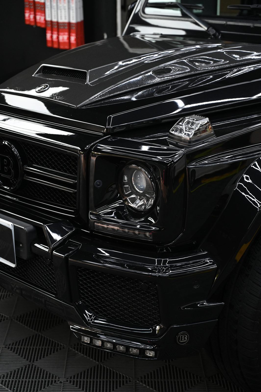 Mercedes-Benz G-Class 漆面鍍膜完工與細節實拍 第 5 張（共 7 張）——捷匠施工實錄