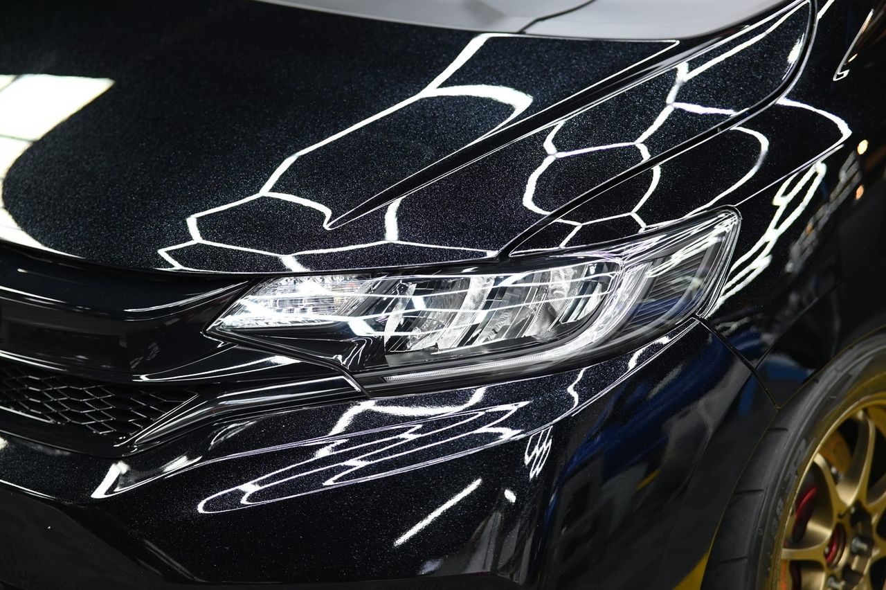 Honda Fit 漆面鍍膜完工與細節實拍 第 2 張（共 7 張）——捷匠施工實錄