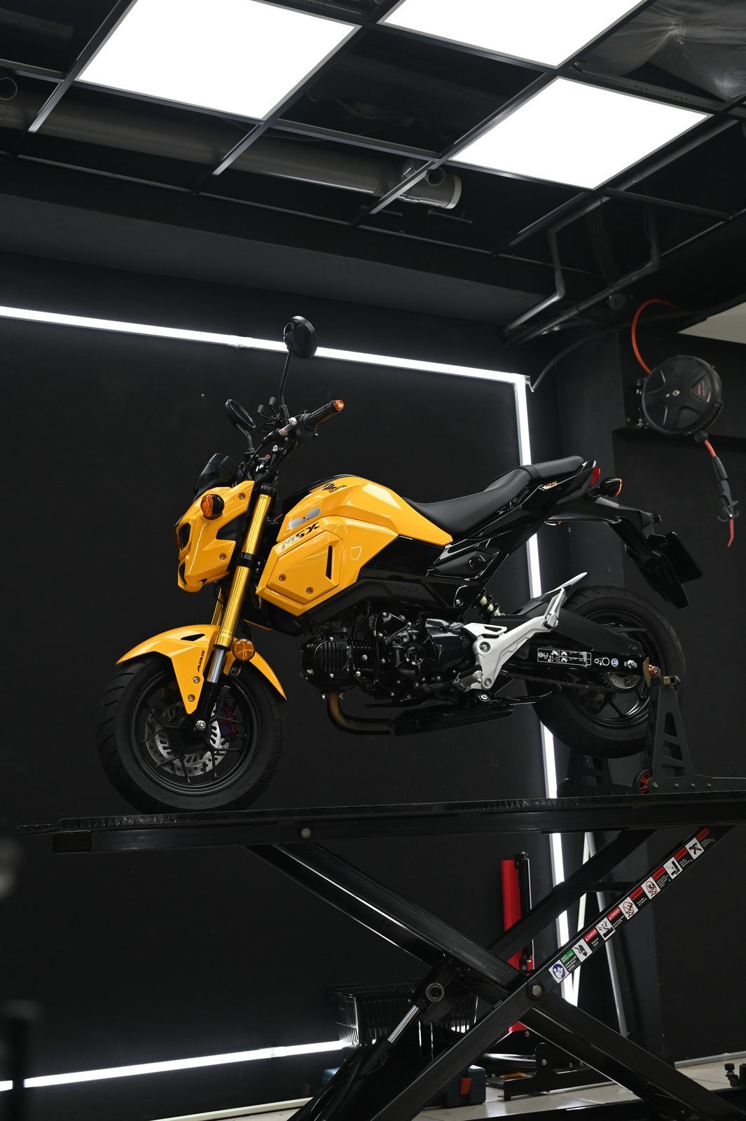 Honda MSX125 機車美容完工與細節實拍 第 1 張（共 7 張）——捷匠淡水旗艦店施工實錄