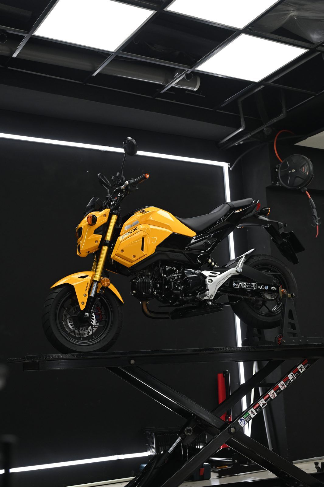 Honda MSX125 機車美容完工與細節實拍 第 2 張（共 7 張）——捷匠淡水旗艦店施工實錄