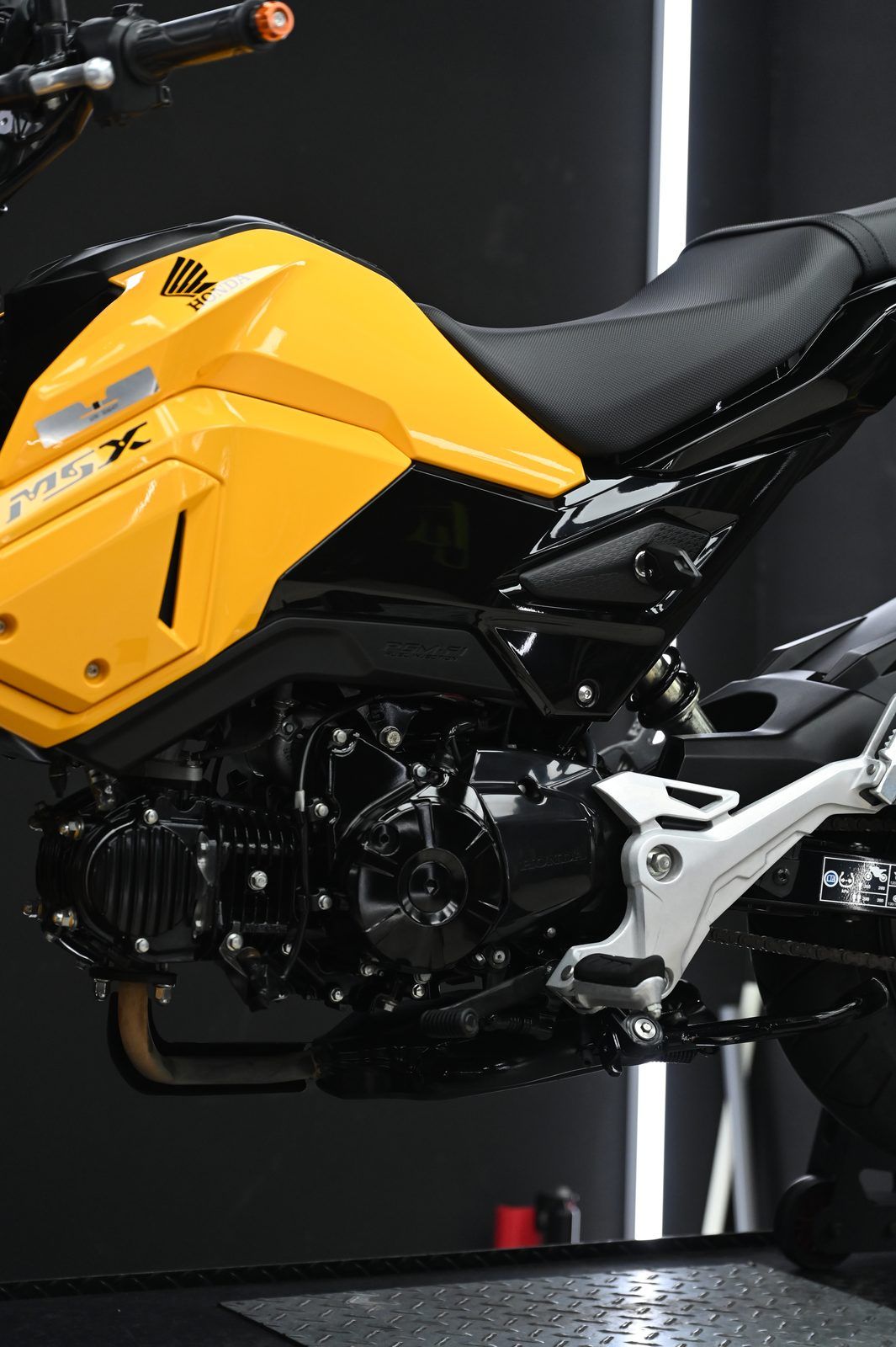 Honda MSX125 機車美容完工與細節實拍 第 3 張（共 7 張）——捷匠淡水旗艦店施工實錄