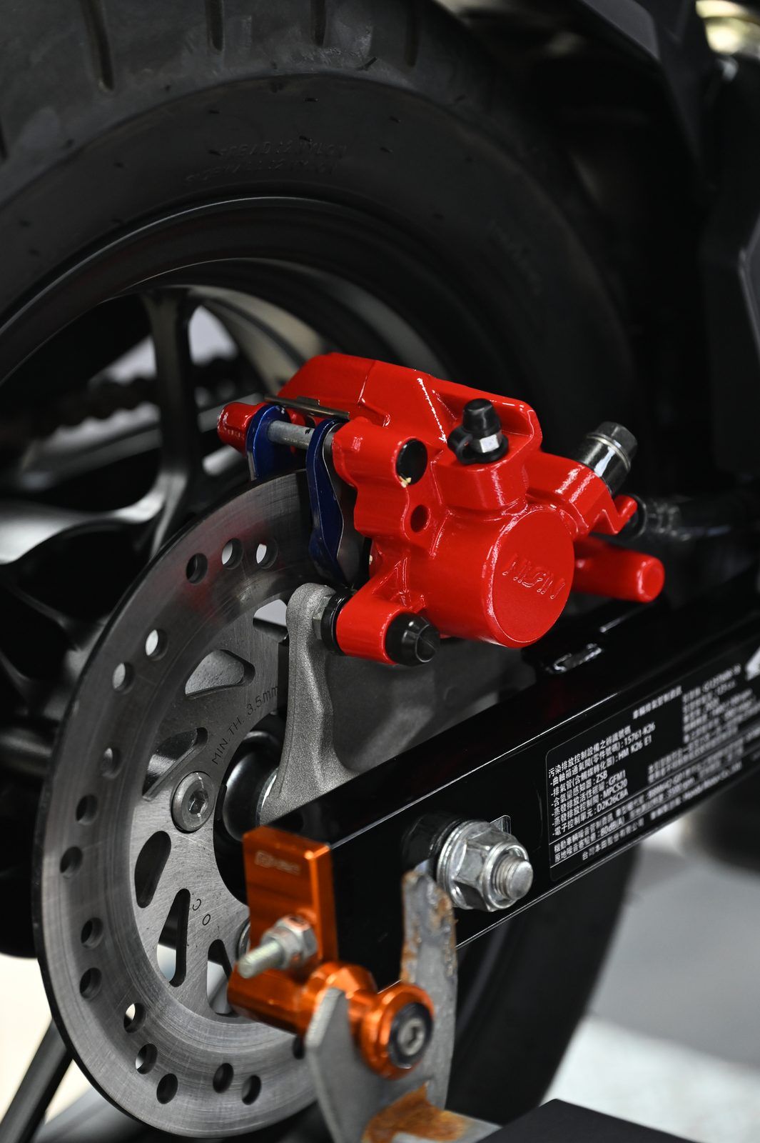 Honda MSX125 機車美容完工與細節實拍 第 4 張（共 7 張）——捷匠淡水旗艦店施工實錄