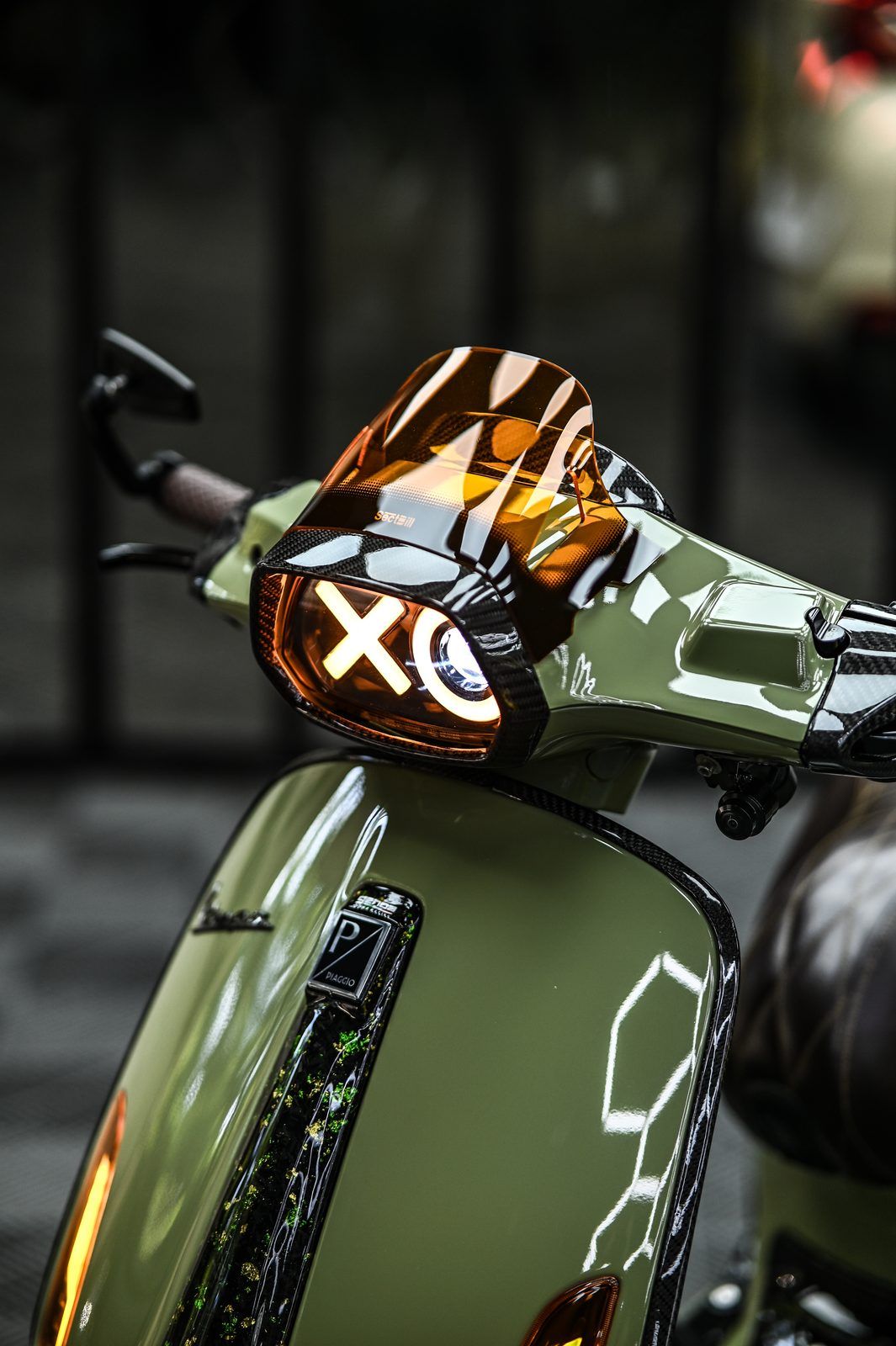 Vespa 機車美容完工與細節實拍 第 7 張（共 7 張）——捷匠淡水旗艦店施工實錄