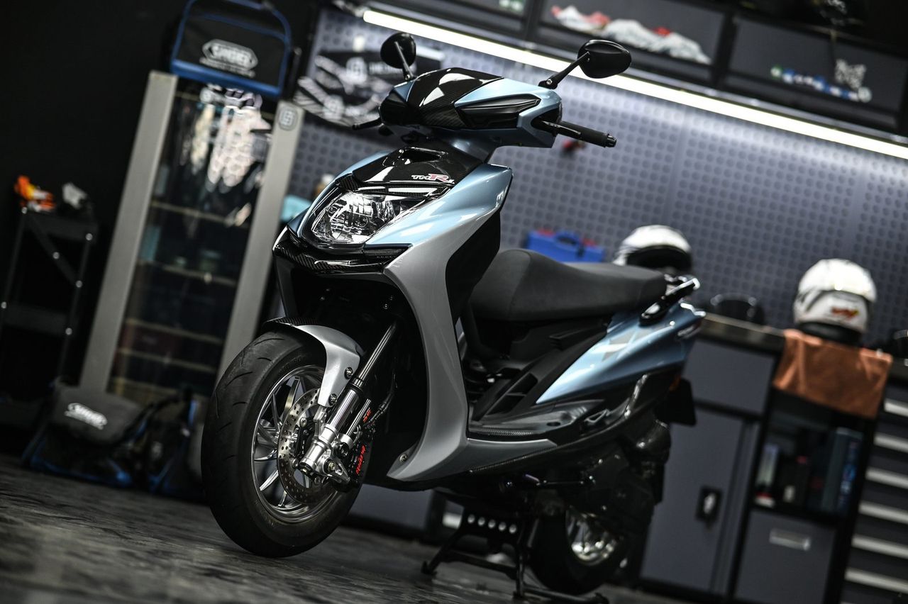 Yamaha Cygnus X 機車美容完工與細節實拍 第 1 張（共 7 張）——捷匠淡水旗艦店施工實錄