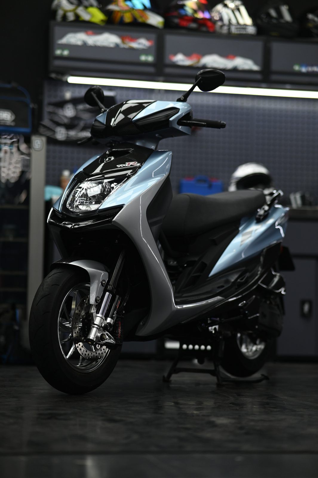 Yamaha Cygnus X 機車美容完工與細節實拍 第 2 張（共 7 張）——捷匠淡水旗艦店施工實錄