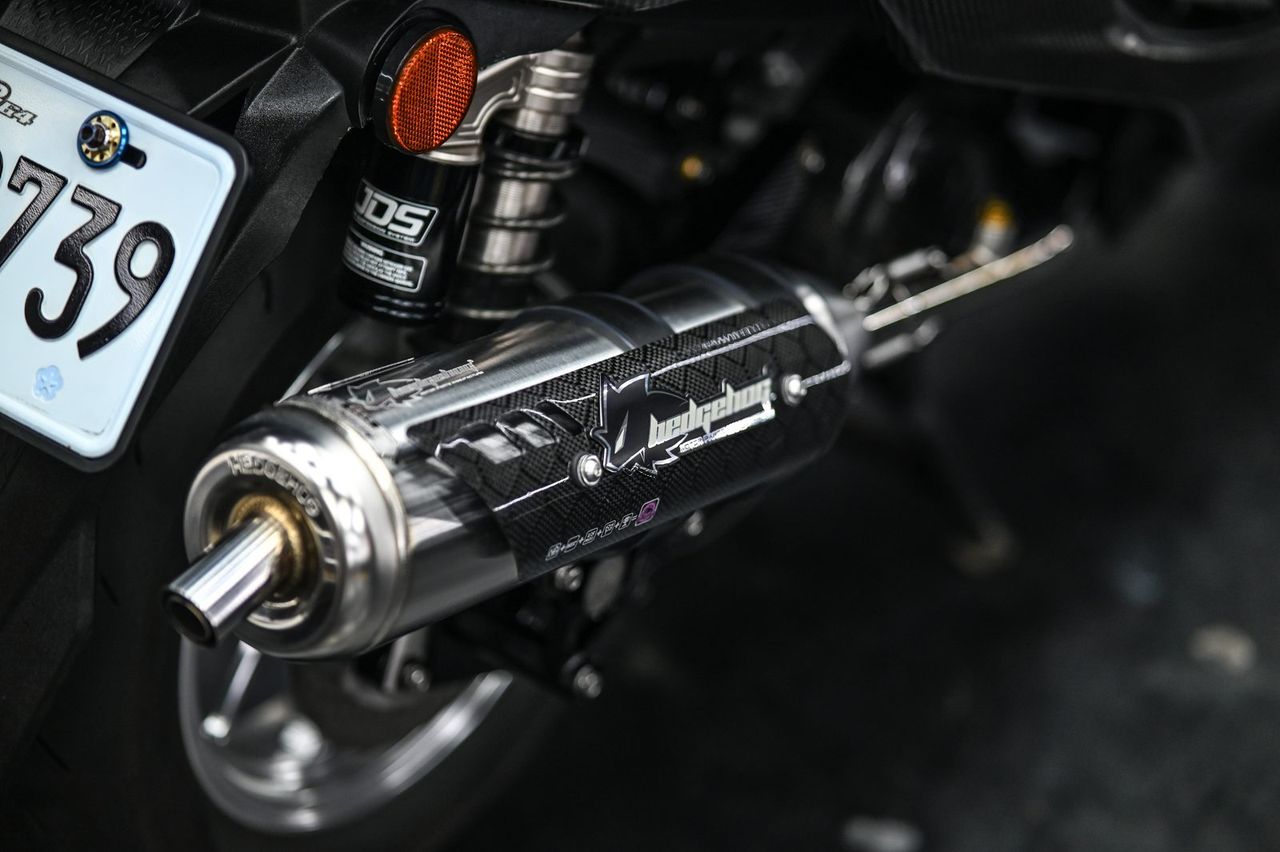 Yamaha Cygnus X 機車美容完工與細節實拍 第 5 張（共 7 張）——捷匠淡水旗艦店施工實錄