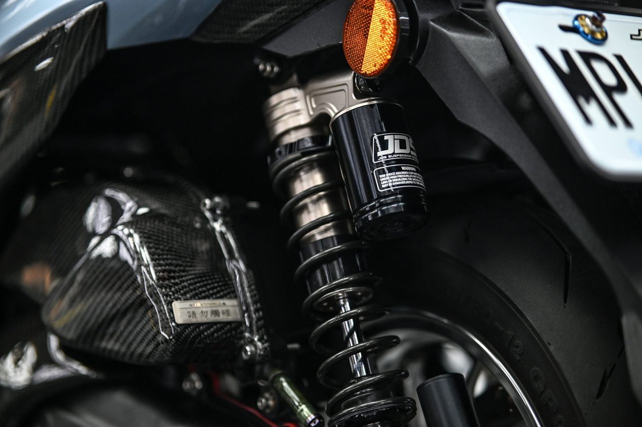 Yamaha Cygnus X 機車美容完工與細節實拍 第 7 張（共 7 張）——捷匠淡水旗艦店施工實錄