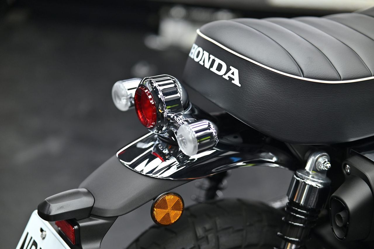 Honda Monkey 機車美容完工與細節實拍 第 2 張（共 7 張）——捷匠淡水旗艦店施工實錄