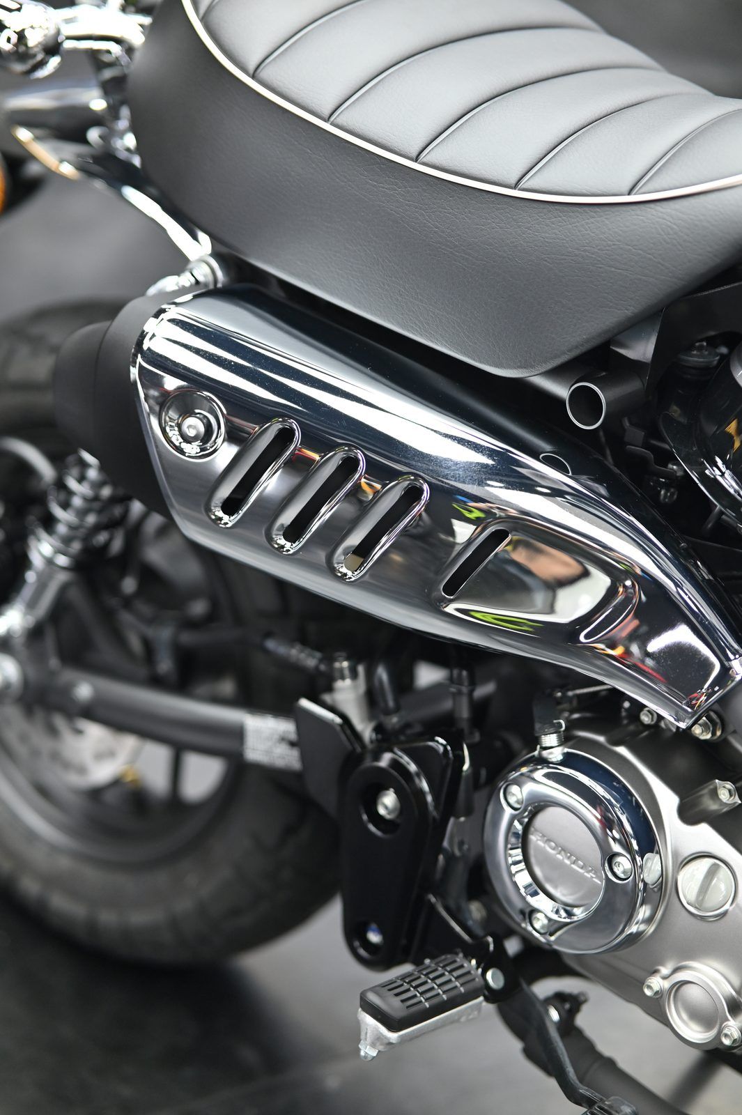Honda Monkey 機車美容完工與細節實拍 第 3 張（共 7 張）——捷匠淡水旗艦店施工實錄