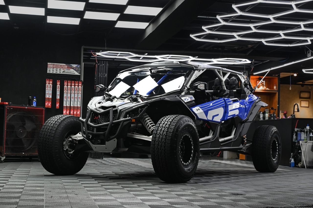 Can-Am 漆面鍍膜完工與細節實拍 第 2 張（共 5 張）——捷匠淡水旗艦店施工實錄