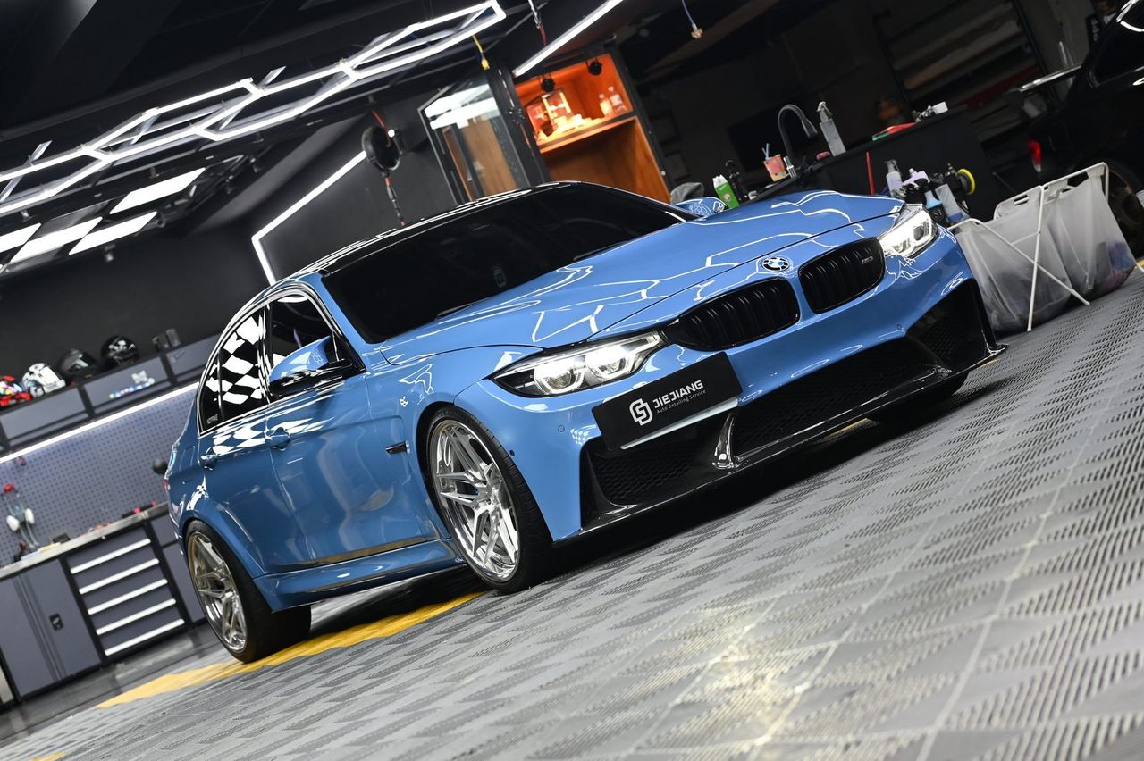 BMW M3 漆面鍍膜完工與細節實拍 第 3 張（共 7 張）——捷匠施工實錄