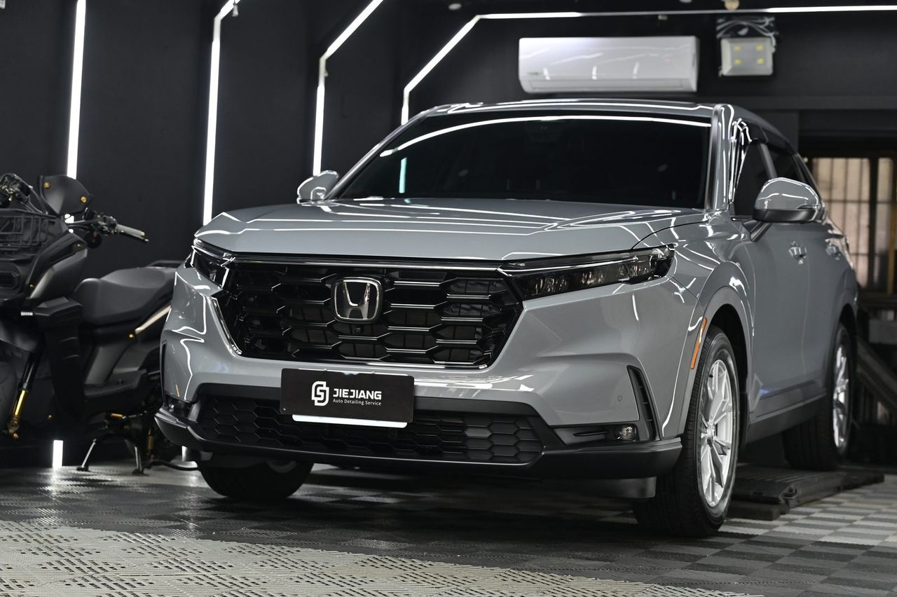 Honda CR-V 漆面鍍膜完工與細節實拍 第 1 張（共 7 張）——捷匠北投店施工實錄