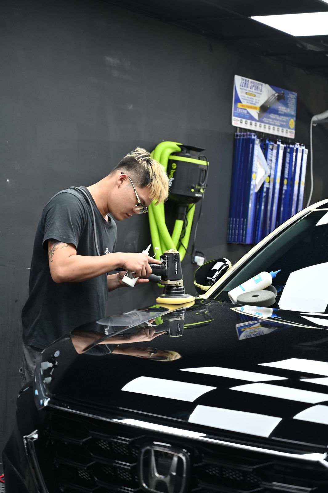 Honda 拋光與鍍膜完工與細節實拍 第 6 張（共 7 張）——捷匠北投店施工實錄