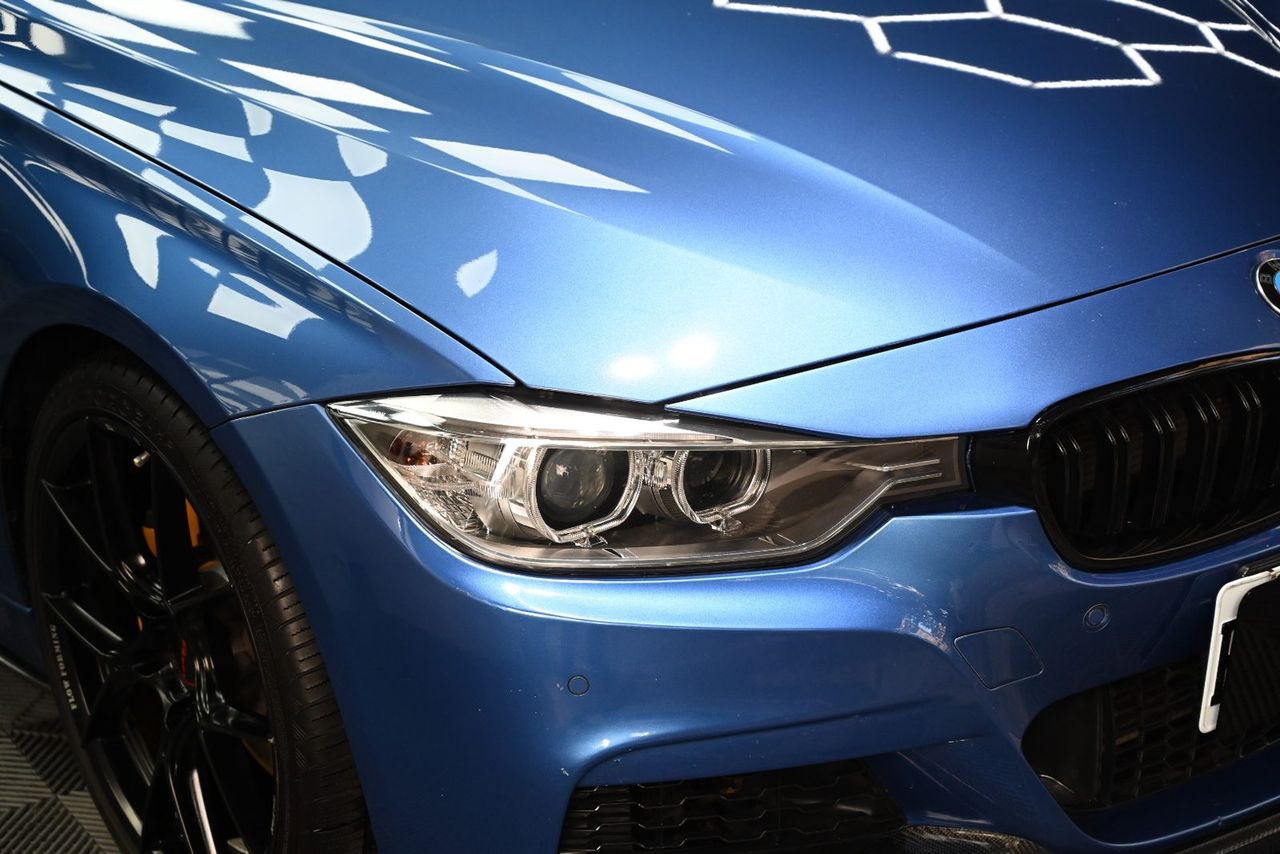 BMW 3 Series 漆面鍍膜完工與細節實拍 第 3 張（共 7 張）——捷匠施工實錄