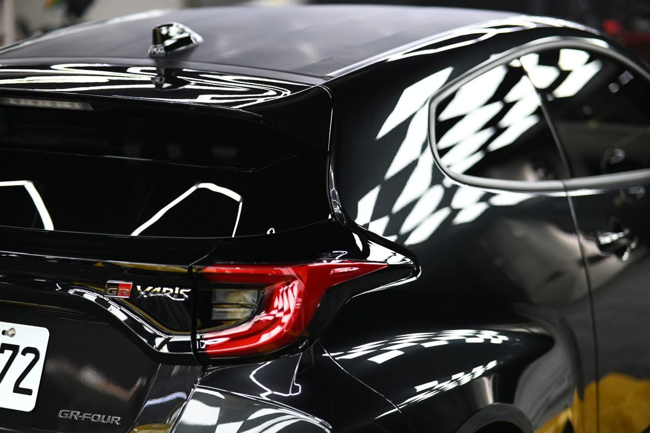 Toyota GR Yaris 漆面鍍膜完工與細節實拍 第 6 張（共 7 張）——捷匠施工實錄