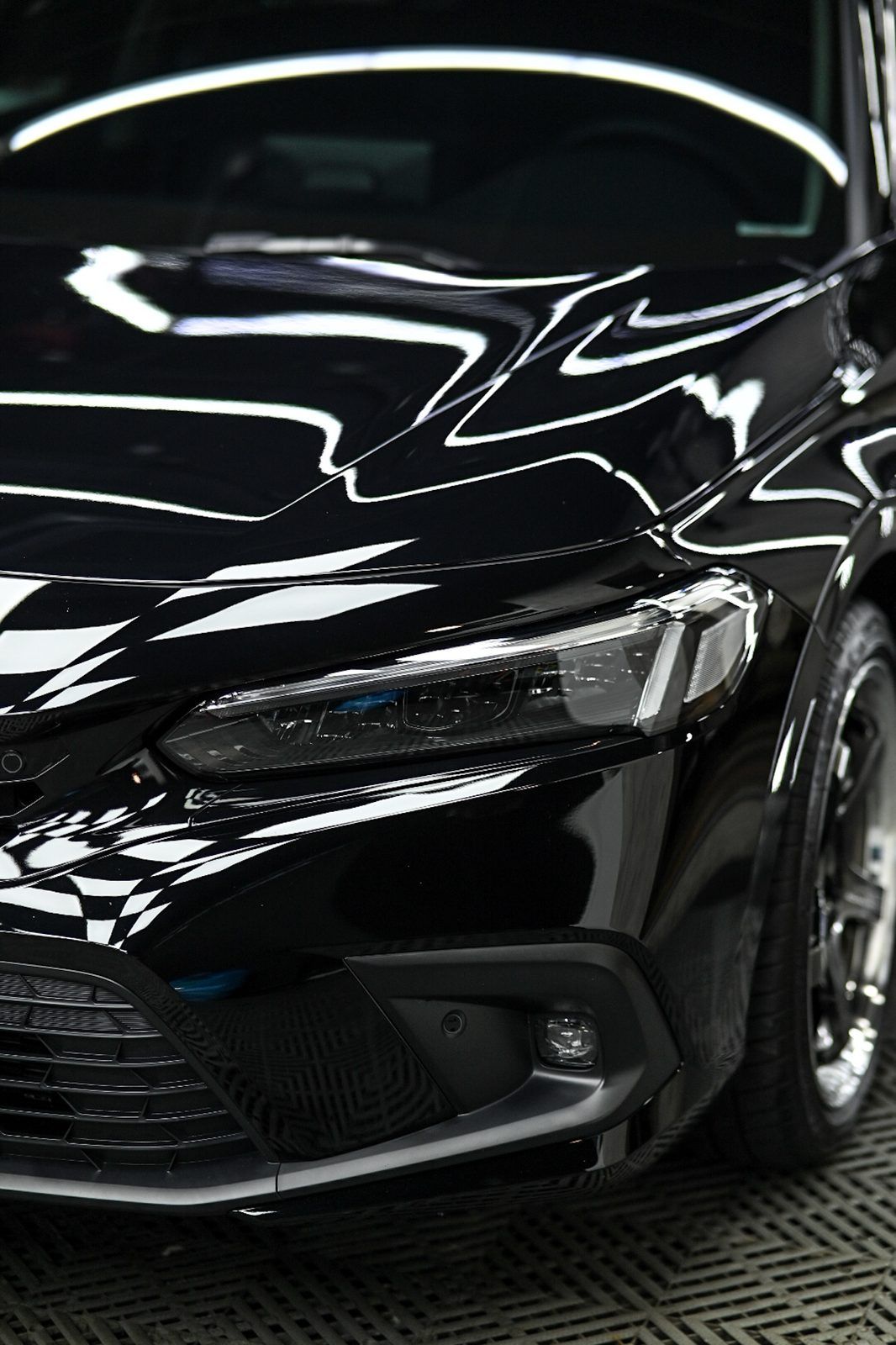 Honda Civic 拋光與鍍膜完工與細節實拍 第 5 張（共 6 張）——捷匠北投店施工實錄