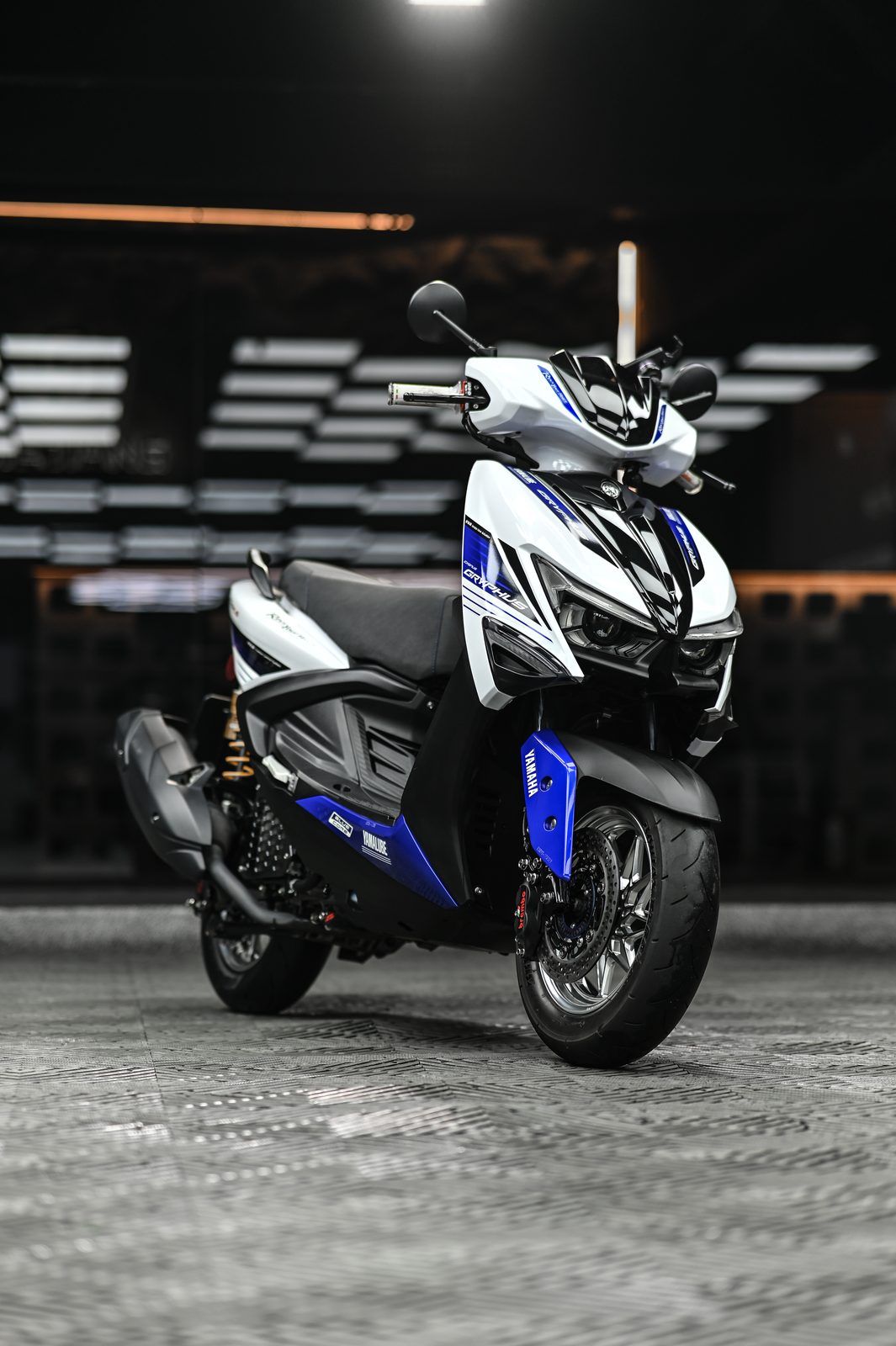 Yamaha Cygnus Gryphus 機車美容完工與細節實拍 第 1 張（共 7 張）——捷匠淡水旗艦店施工實錄