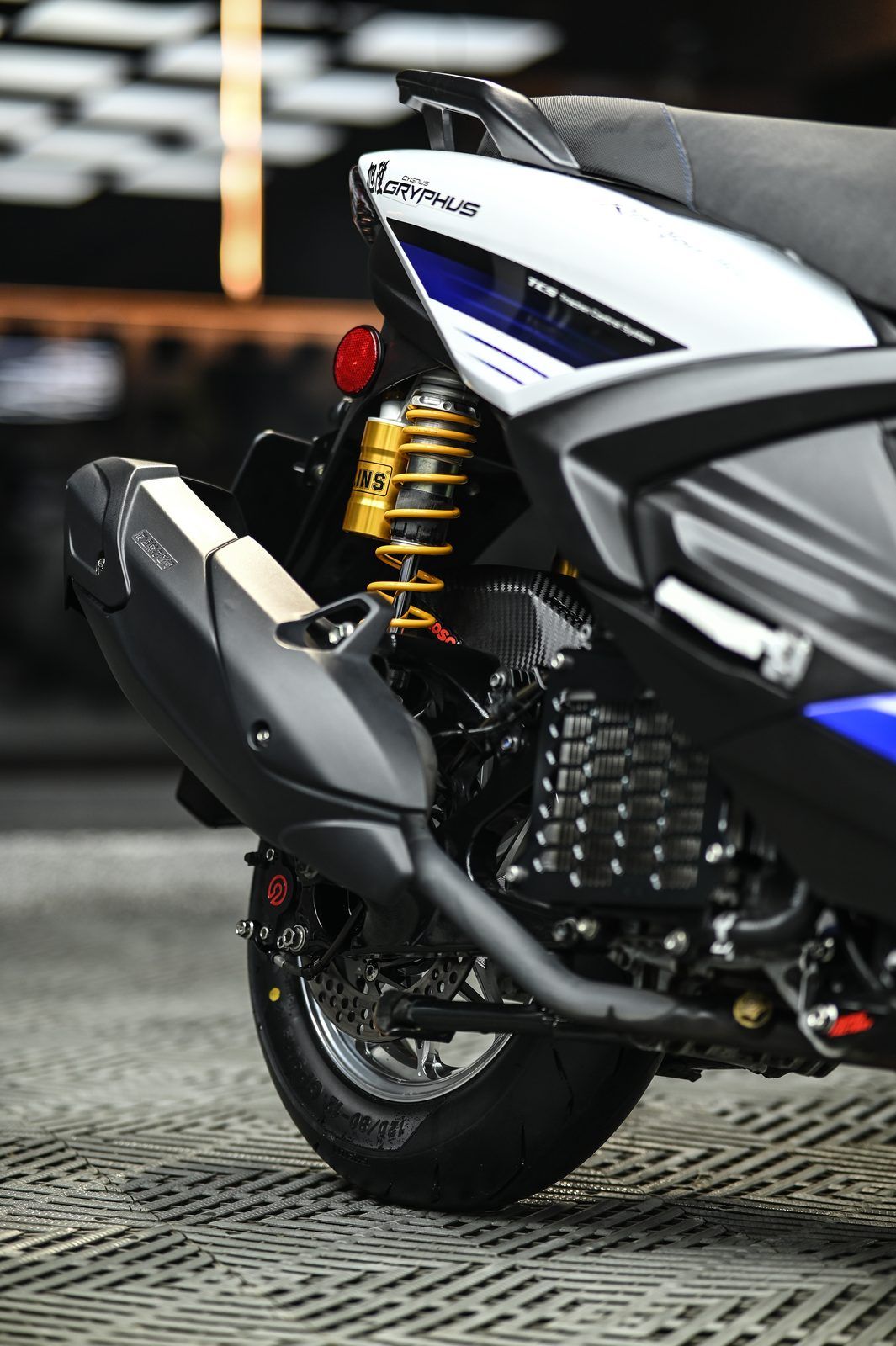 Yamaha Cygnus Gryphus 機車美容完工與細節實拍 第 5 張（共 7 張）——捷匠淡水旗艦店施工實錄