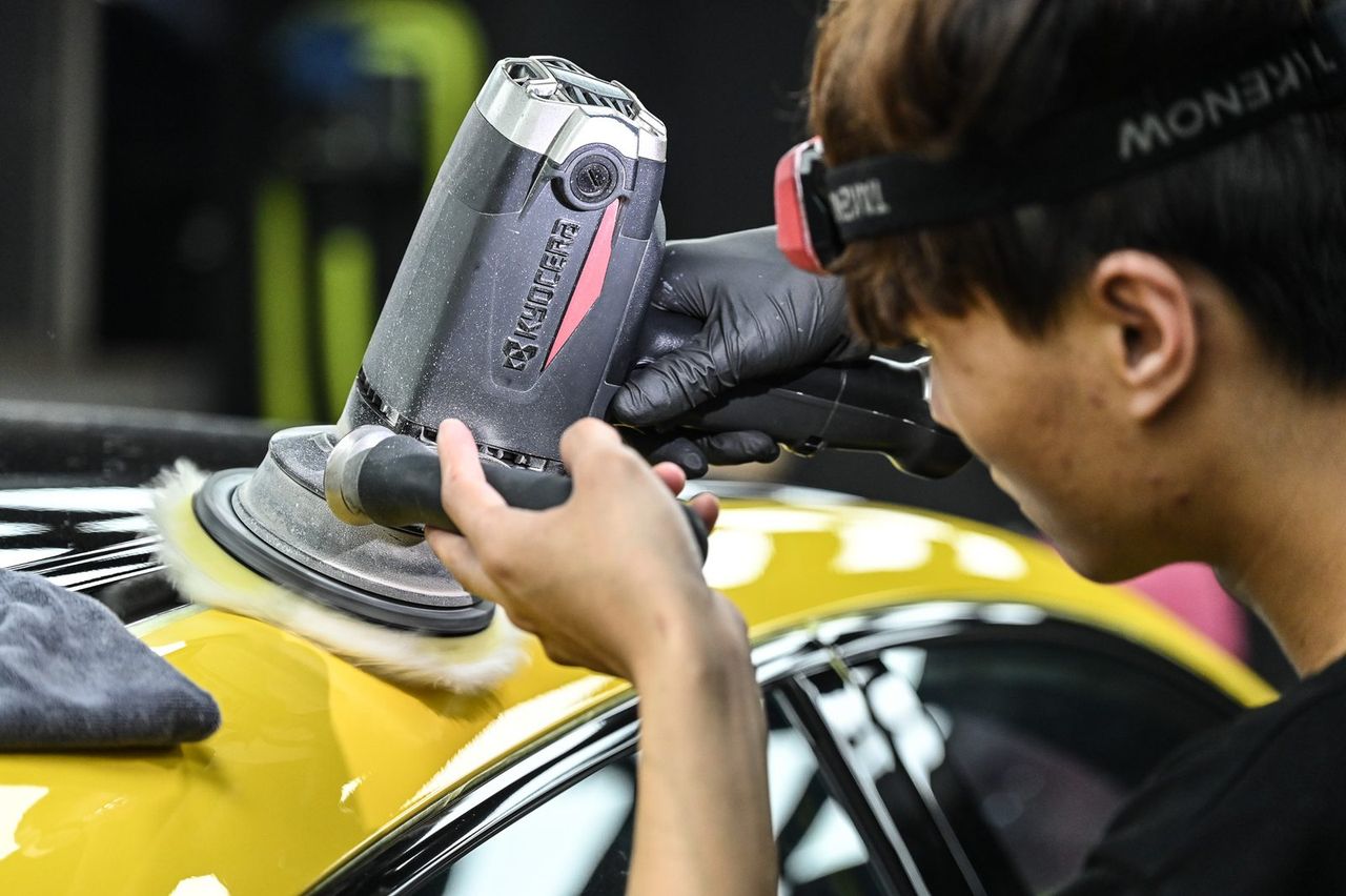 Honda Civic Type R 拋光與漆面修復完工與細節實拍 第 3 張（共 7 張）——捷匠淡水旗艦店施工實錄