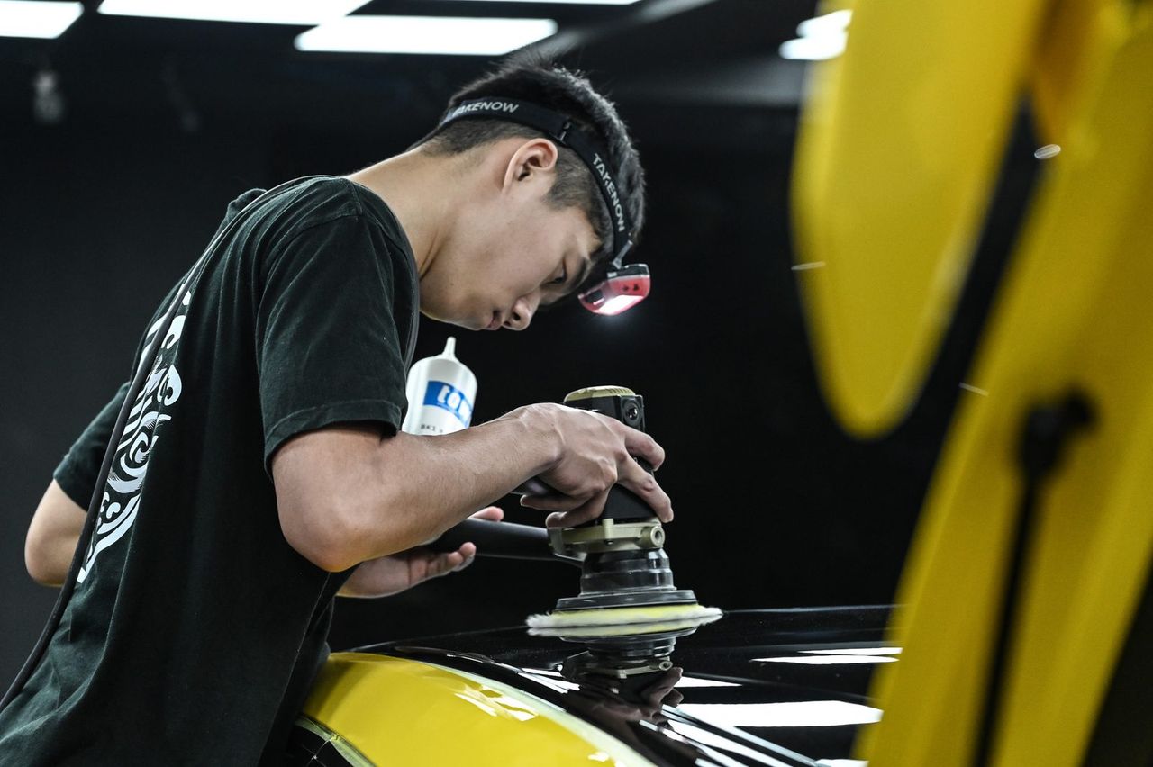 Honda Civic Type R 拋光與漆面修復完工與細節實拍 第 6 張（共 7 張）——捷匠淡水旗艦店施工實錄