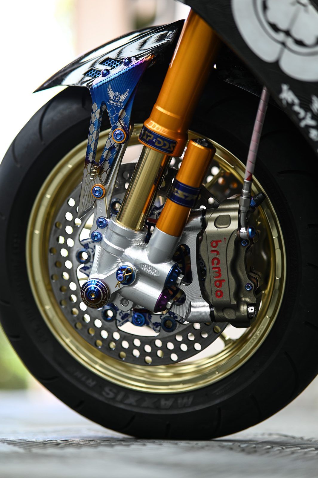 Yamaha 機車美容完工與細節實拍 第 6 張（共 7 張）——捷匠施工實錄