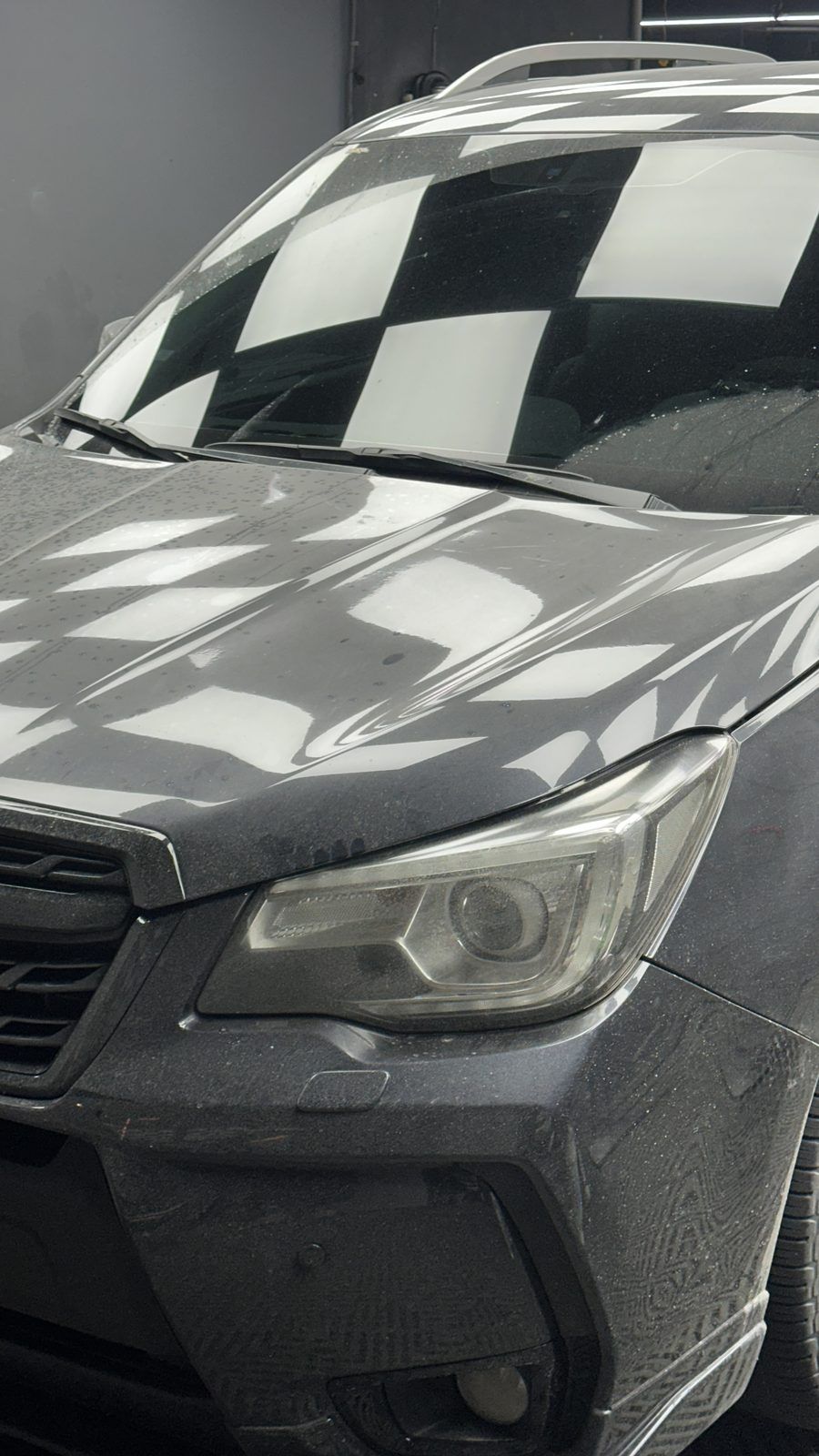 Subaru Forester 漆面鍍膜完工與細節實拍 第 3 張（共 5 張）——捷匠淡水旗艦店施工實錄