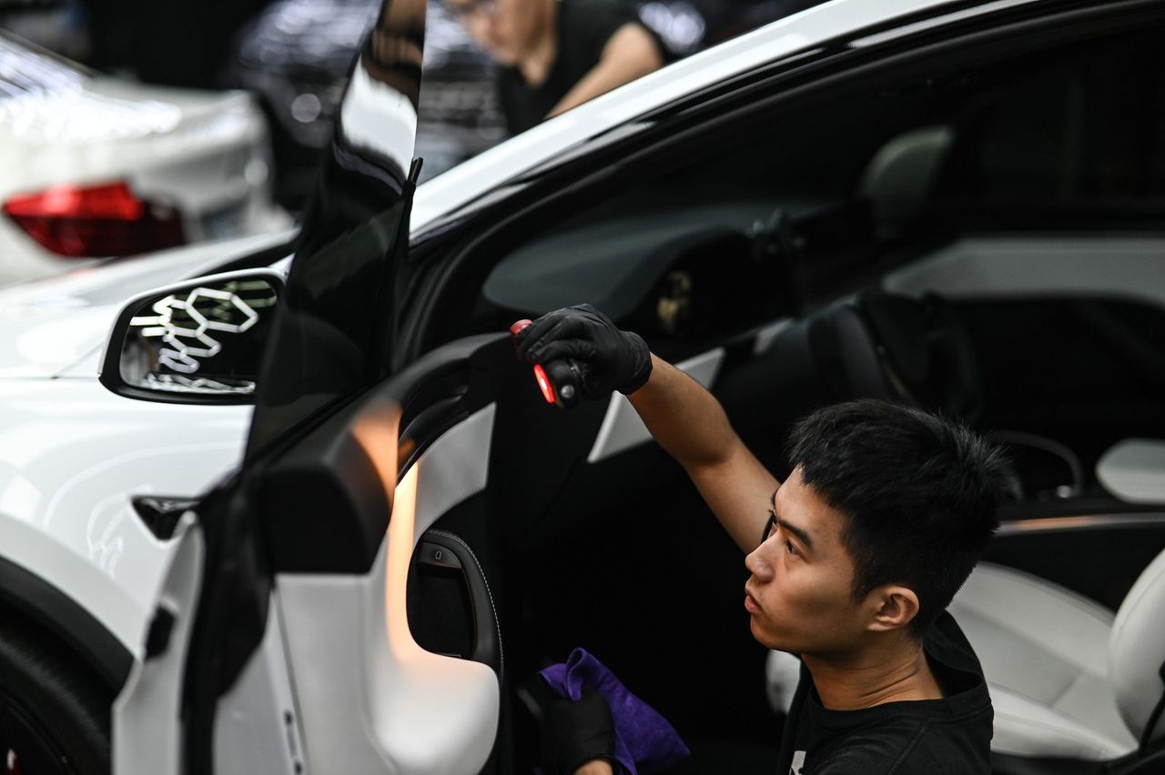 Audi 局部犀牛皮完工與細節實拍 第 3 張（共 5 張）——捷匠淡水旗艦店施工實錄