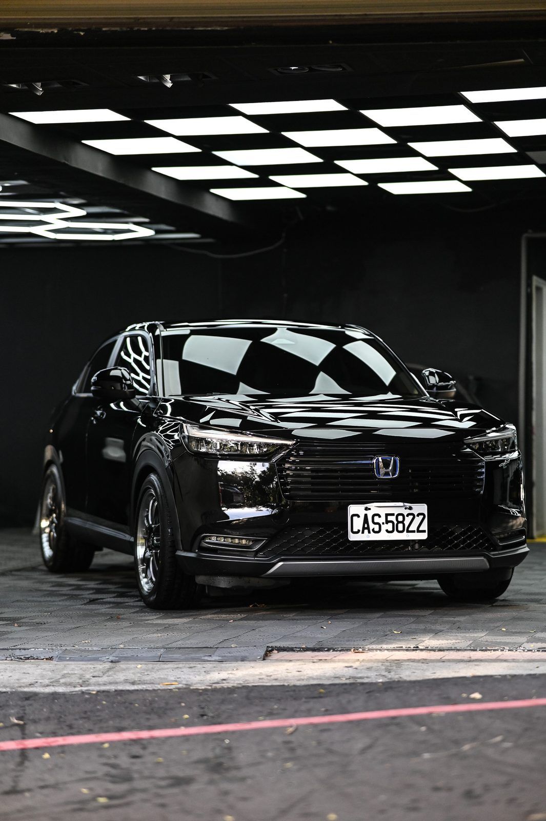 Honda HR-V 洗車打蠟完工與細節實拍 第 2 張（共 7 張）——捷匠施工實錄
