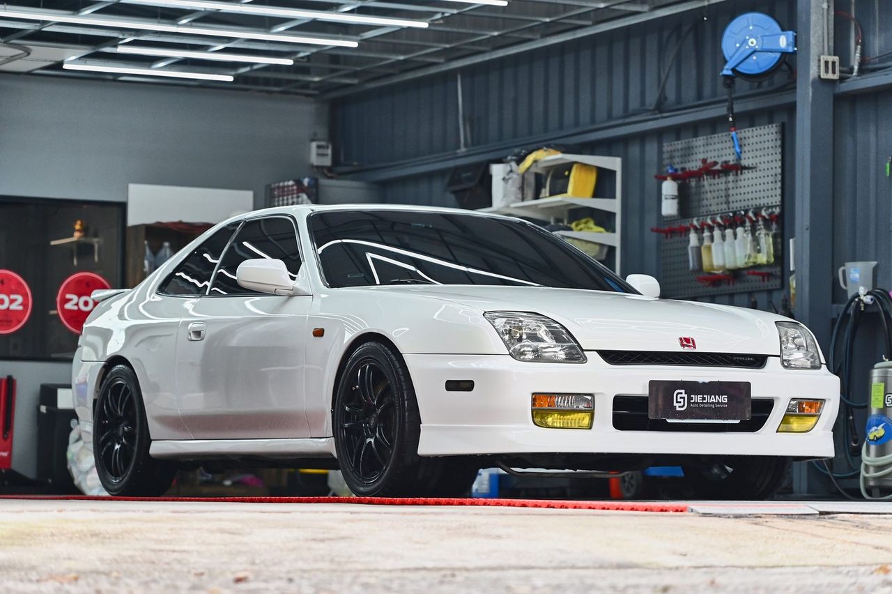 Honda Prelude 漆面鍍膜完工與細節實拍 第 1 張（共 7 張）——捷匠淡水旗艦店施工實錄