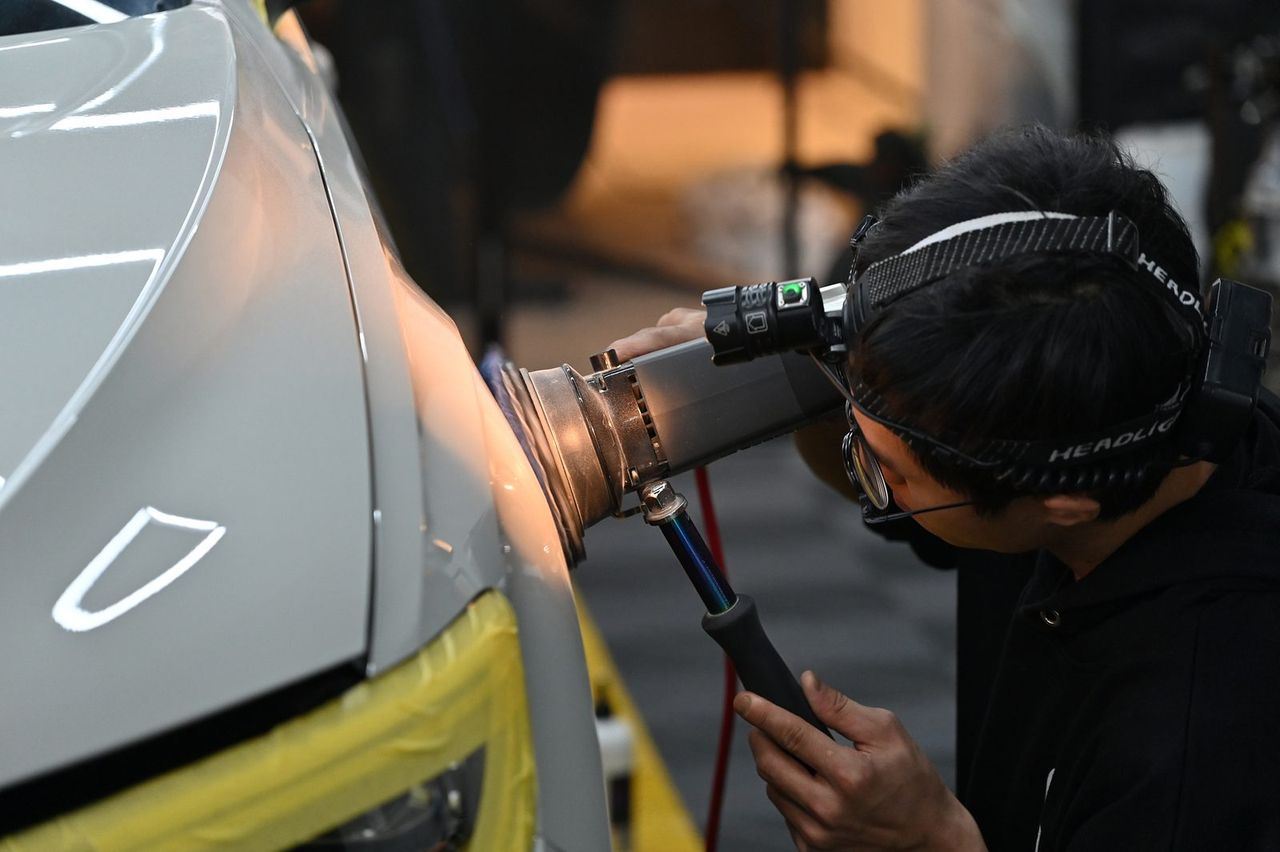 VW 拋光與漆面修復完工與細節實拍 第 3 張（共 7 張）——捷匠淡水旗艦店施工實錄