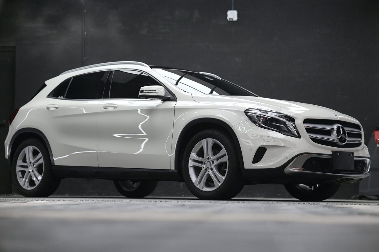 Mercedes-Benz GLA 拋光與漆面修復完工與細節實拍 第 2 張（共 7 張）——捷匠淡水旗艦店施工實錄