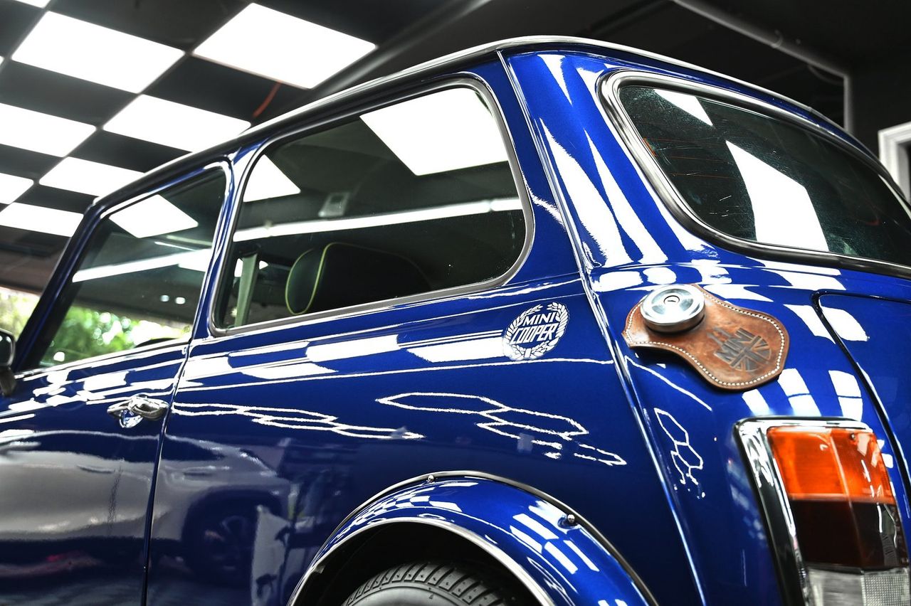 Mini Cooper 拋光與鍍膜完工與細節實拍 第 2 張（共 7 張）——捷匠淡水旗艦店施工實錄